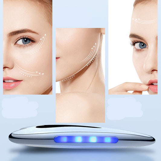 Electric USB Rechargeable Facial Scraping Body Guasha Massager Wrinkle Remover Board Scraping Scraper Tool Body Massage