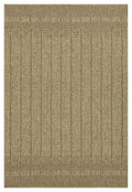 Earth GC_NTL1009 Jute/Mocha 5 ft. 3 in. x 7 ft. 3 in. Indoor/Outdoor Area Rug