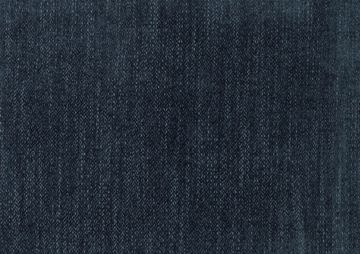 Aurelia blue tufted chenille storage ottoman, view 8