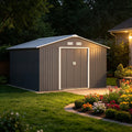Outdoor Storage Shed,Backyard Tools Storage Shed,Garden Metal Shed