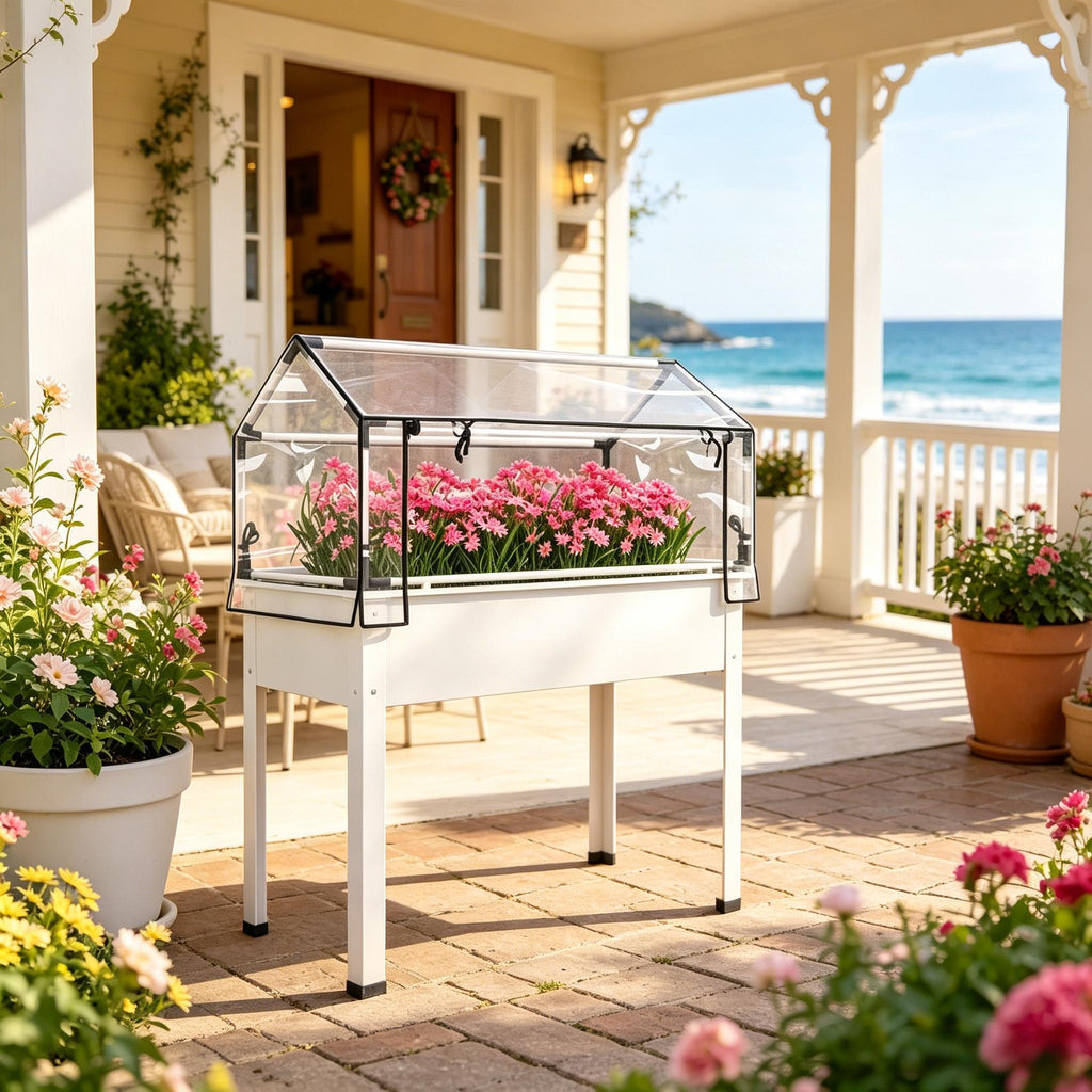 Raised Design Garden Bed,Elevated Garden Box,Tall Planter