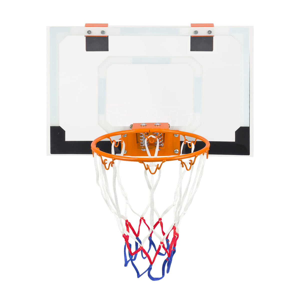 Mini Indoor Basketball Hoop, Over The Door Backboard and Rim Mini Indoor Basketball Hoops Set for Door, Boost Wall Mount Basketball Hoop for Wall Outdoor Office