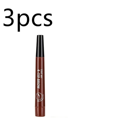 Four-Forked Water Eyebrow Pencil Four-Head Eyebrow Pencil