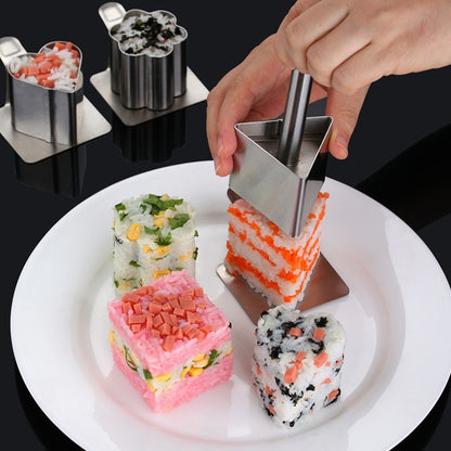 304 Stainless Steel Rice Ball Mold Household Food Grade Sushi Mold - Eloy Royal