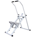 Stair Stepper Folding Vertical Cardio Exercise Climber Stair-Master for Exercise at Home Full Body Workout Machine with Handlebar