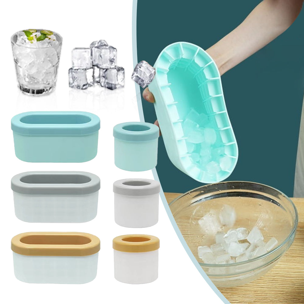 Silicone Ice Cube Mold Ice Bucket Summer Homemade DIY Refrigerator Freeze Ice Maker Creative Ice Cube Mold Barware Tools - Eloy Royal