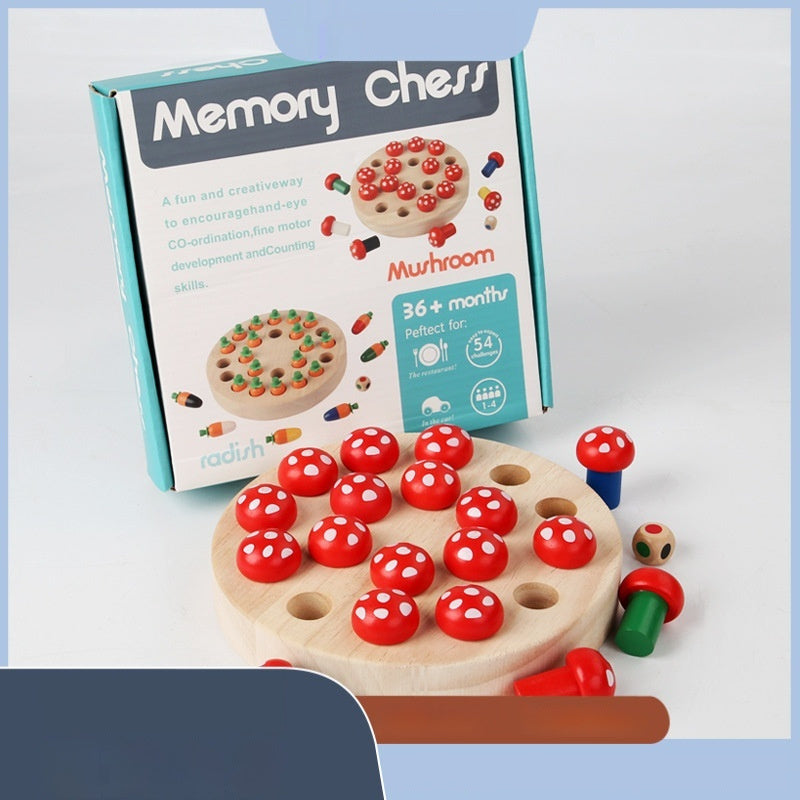 Interactive Early Childhood Education Of Children's Board Game Of Chess Concentration