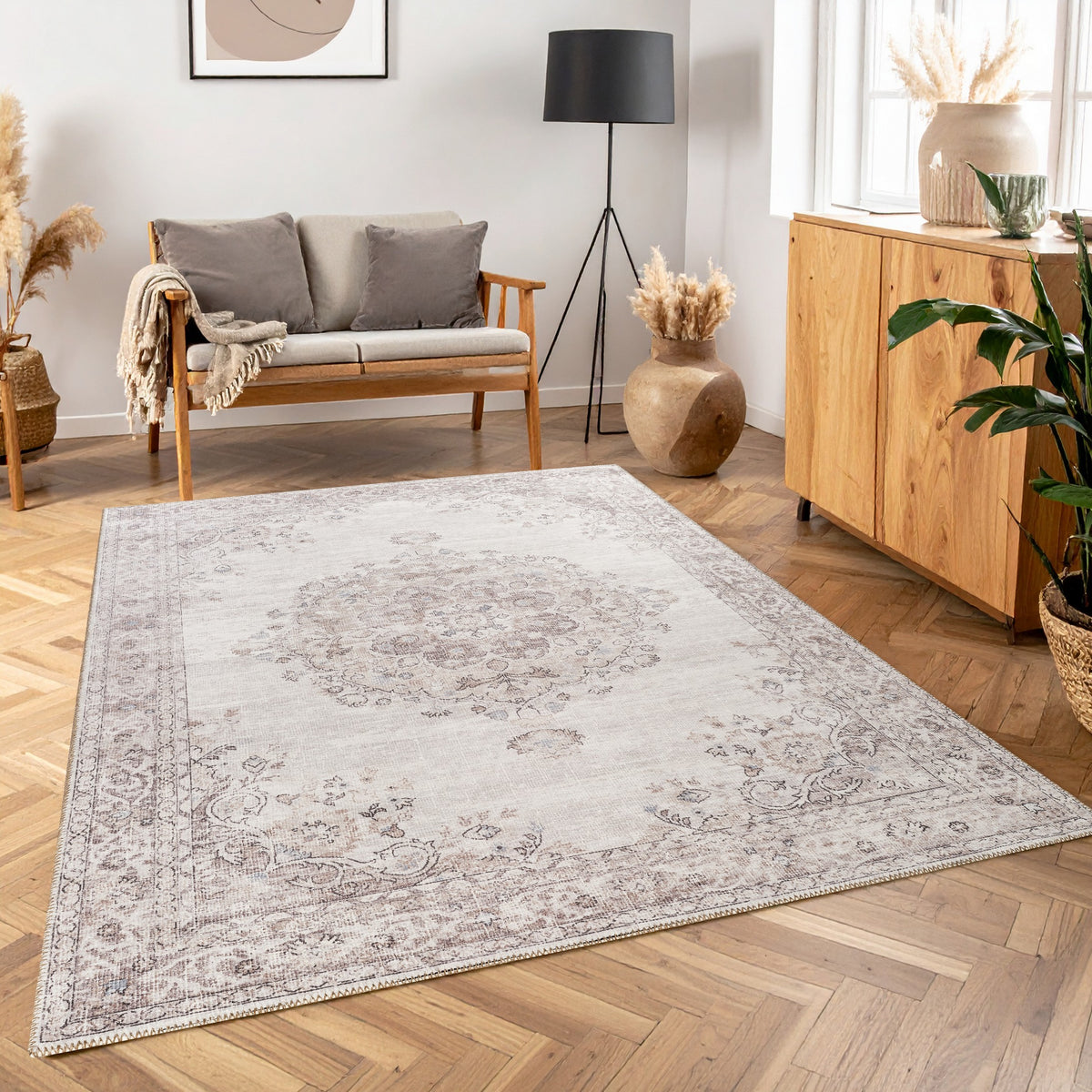 Oxford GC_NBL2012 Ivory 9 ft. 2 in. x 12 ft. 6 in. Area Rug