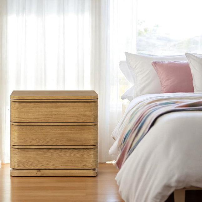 Zoey Oak Nightstand