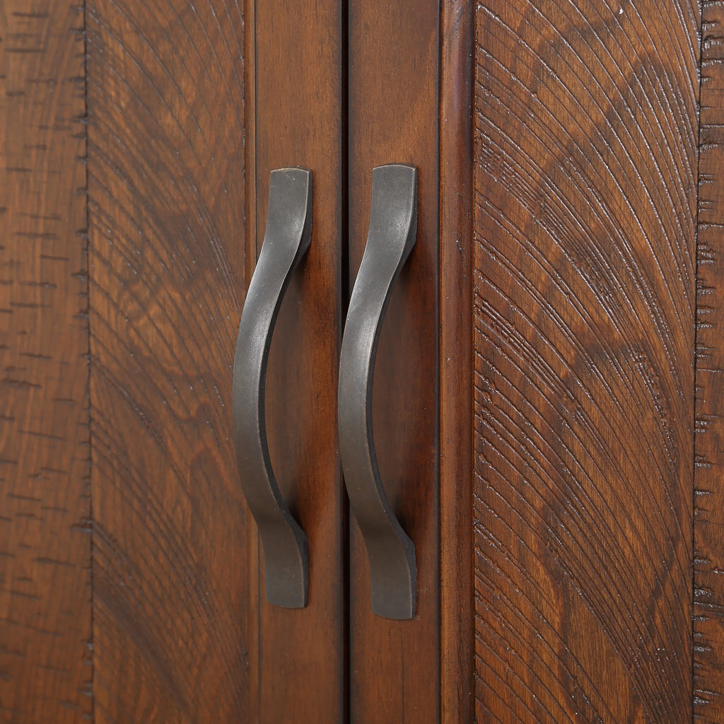 40' Console Table with Storage Shelf, Retro Entryway Table with Adjustable Storage Shelf, Sofa Couch Table for Hallway, Entry Way, Living Room, Foyer, Light Espresso - Eloy Royal