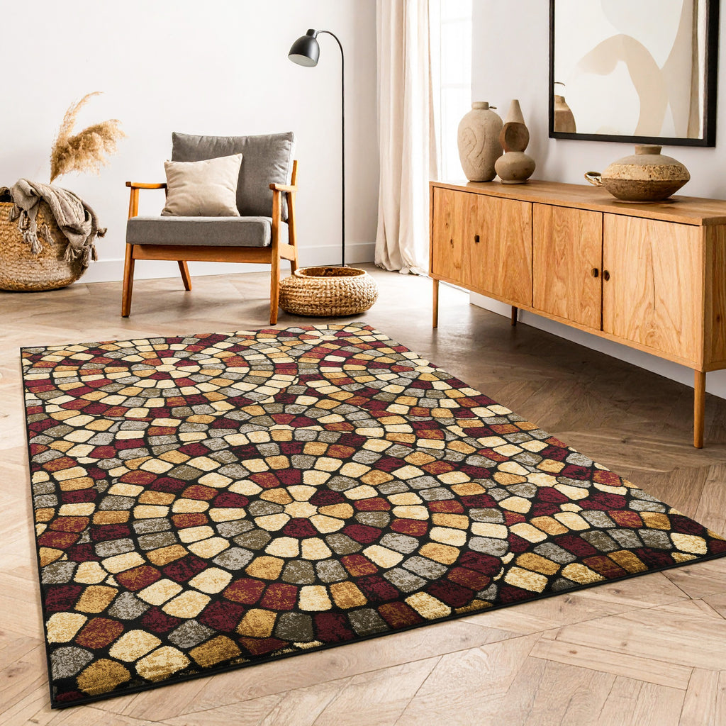 Bristol GC_DYN7091 Multi 7 ft. 10 in. x 10 ft. 3 in. Area Rug