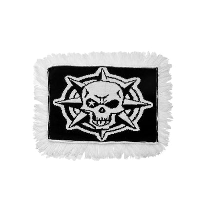 Halloween Decorative Placemat Skull Knitted Tablecloth