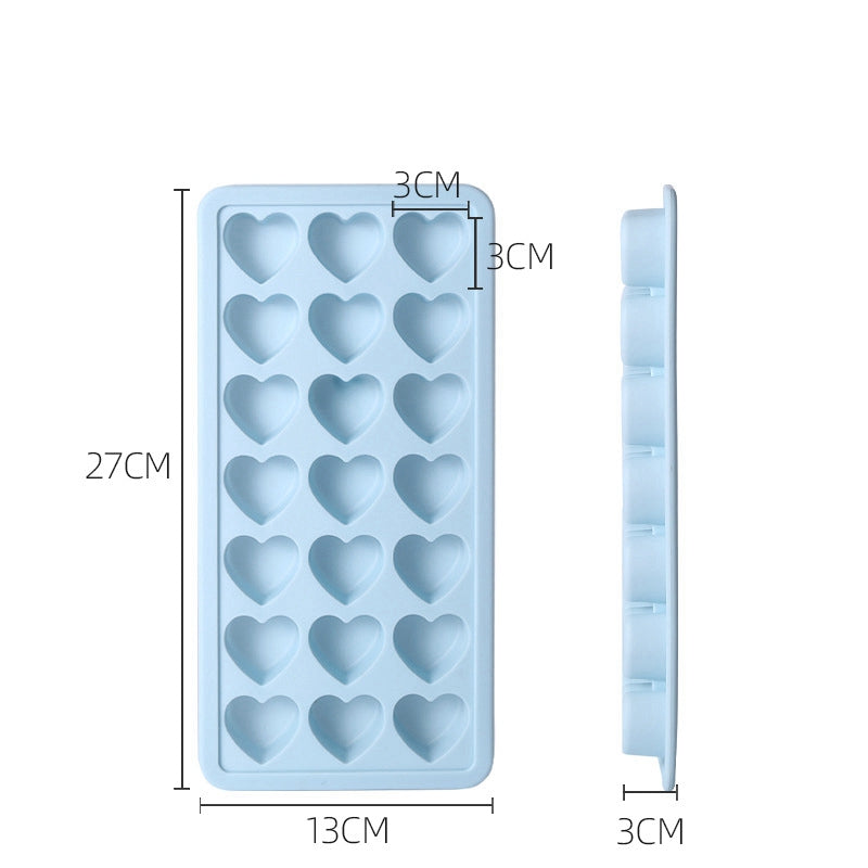 Frozen Ice Cube Mold Small Silicone Refrigerator Homemade - Eloy Royal