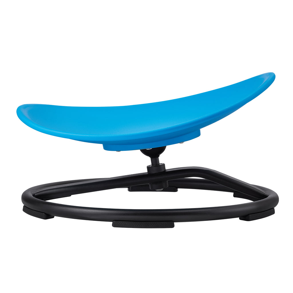 Kids Swivel Chair, 220 LBS Capacity, Sensory Spinning Chair, Autistic Kids Sensory Toy Chair with Non-Slip Metal Base, Toddler Sit and Spin Chair for Coordination Balance Focus Training Blue