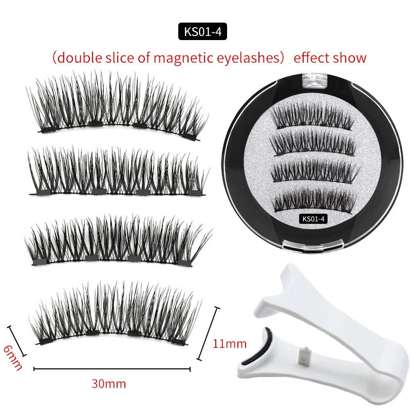 Magnetic False Eyelashes Quantum Magnet 3d