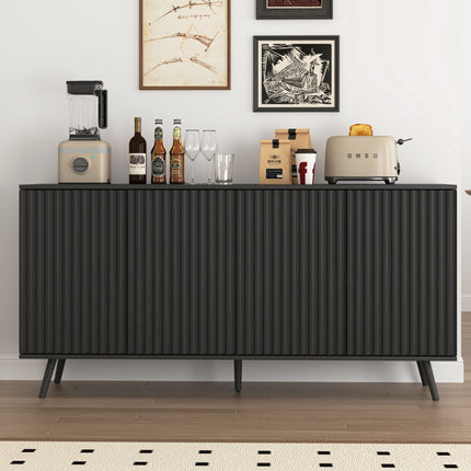 Sideboard Buffet Cabinet with Storage with Long Sideboard Storage Cabinet with 4