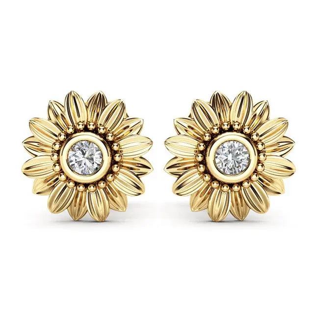 Sunflower Stud Earrings - Eloy Royal