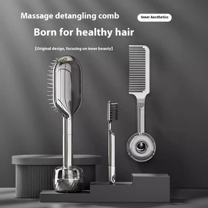 Steel Needle Air Cushion Comb Long Hair Styling Massage Comb