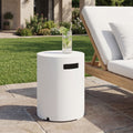16x20 inch MGO Tank Holder/Side Table, White