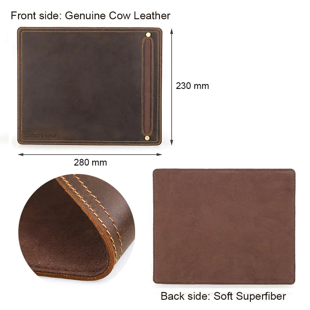 Genuine Leather Mouse Pad - Eloy Royal