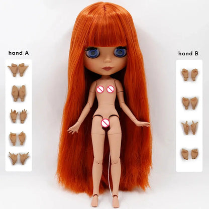 ICY DBS Blyth Doll 1/6 Joint Body DIY BJD toys Fashion Dolls girl gift Special Offer on sale with hand set A&B - Eloy Royal