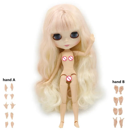 ICY DBS Blyth Doll 1/6 Joint Body DIY BJD toys Fashion Dolls girl gift Special Offer on sale with hand set A&B - Eloy Royal