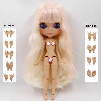 ICY DBS Blyth Doll 1/6 Joint Body DIY BJD toys Fashion Dolls girl gift Special Offer on sale with hand set A&B - Eloy Royal