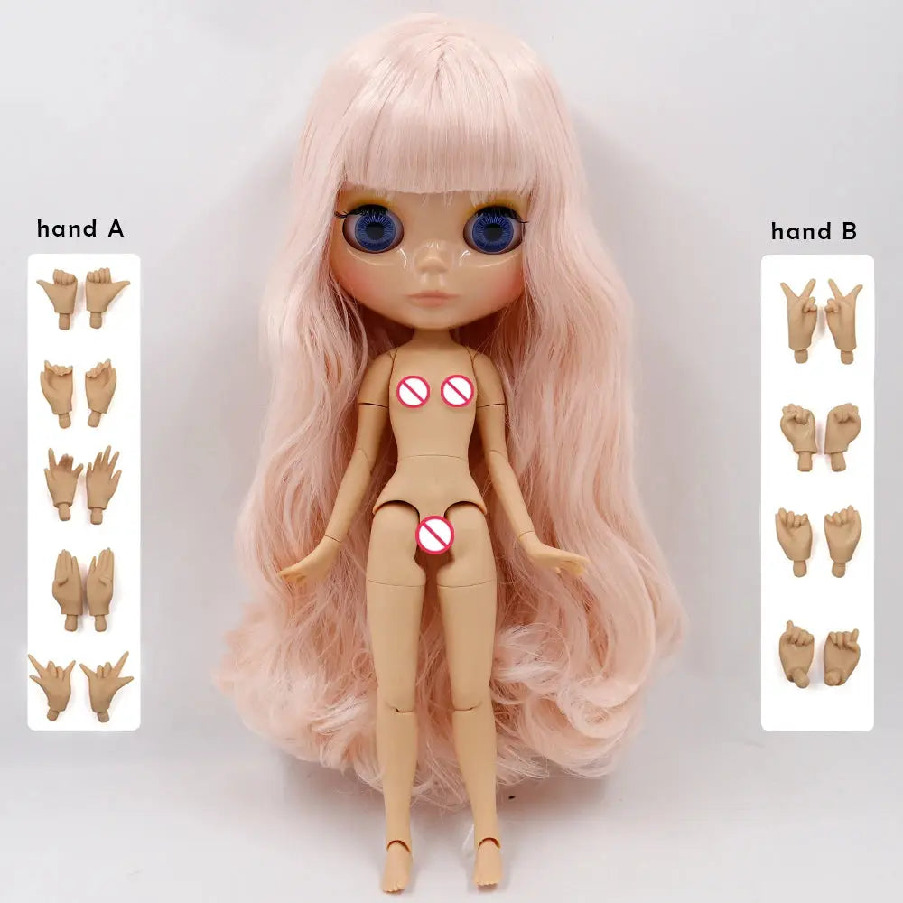 ICY DBS Blyth Doll 1/6 Joint Body DIY BJD toys Fashion Dolls girl gift Special Offer on sale with hand set A&B - Eloy Royal