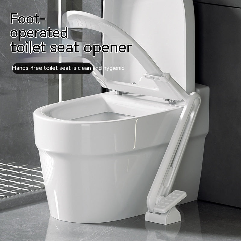 Pedal Toilet Cover Lifter Avoid Bending Non-dirty Hand Lift The Lid Device - Eloy Royal