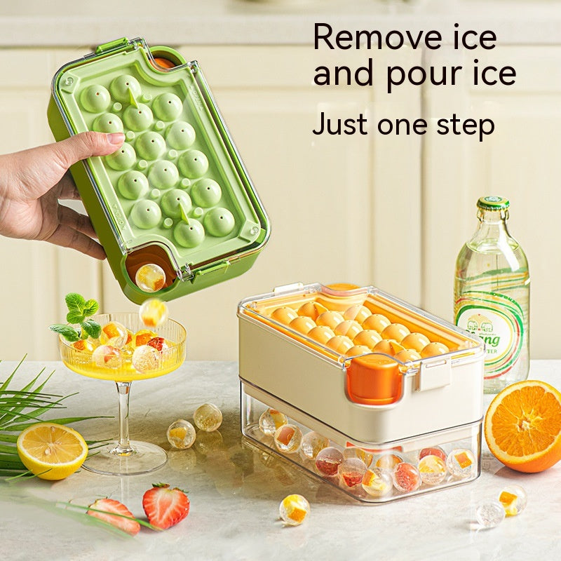 Ice Cube Mold Household Ice Hockey Storage Box - Eloy Royal