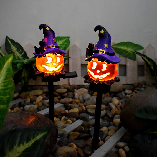 Solar Halloween Outdoor Creative Atmosphere Pumpkin Lamp