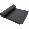 5oz Commercial Heavy Duty Weed Barrier Fabric, 13ft x 108ft, Woven Landscape Ground Cover, Weed Control Garden Fabric,Black