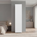 White 4 Shelves Storage Cabinet