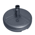 Patio Umbrella Base, Umbrella Stand Base Water & Sand Filled Weighted Base Market Sun Umbrell Base Stands for Patio Table Umbrella