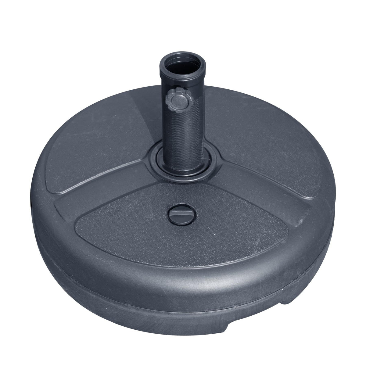Patio Umbrella Base, Umbrella Stand Base Water & Sand Filled Weighted Base Market Sun Umbrell Base Stands for Patio Table Umbrella