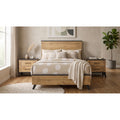 Elmwood Weathered Brown / Natural Pine Full 3-Piece Bedroom Set