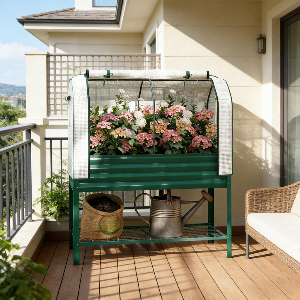 Spacious Raised Garden Bed,Flower Boxs,Outdoor Plant Boxs