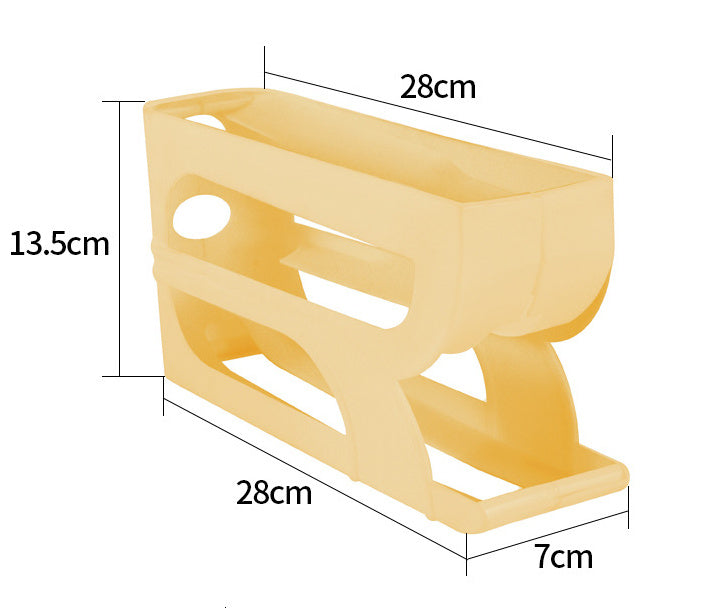 Refrigerator Door Four-layer Slide Egg Storage Box - Eloy Royal