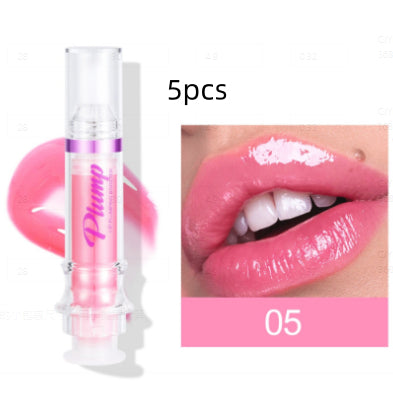 New Tube Lip Rich Lip Color Slightly Spicy Lip Honey Lip Glass Mirror Face Lip Mirror Liquid Lipstick - Eloy Royal