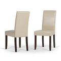 Acadian - Parson Dining Chair (Set of 2) - Satin Cream