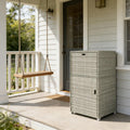 Outdoor Pool Storage,Towel Rack,Outdoor Storage Cabinet