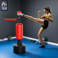 Boxing Bag, Freestanding Punching Bag with Speed Ball, Rotating Boxing Bar and Gloves, Weighted Base