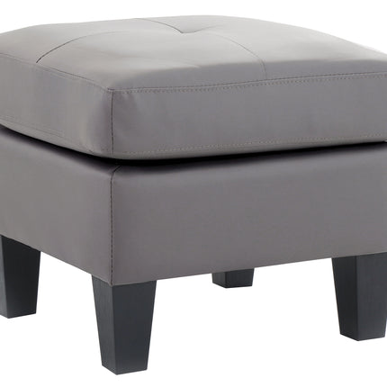 Casual Gray Ottoman For Versatile Living