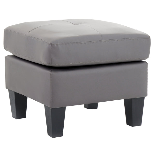 Casual Gray Ottoman For Versatile Living