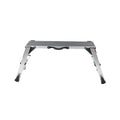 Folding Work Platform,  Aluminum Drywall Stool Ladder, 660 lbs Load Capacity Heavy Duty Work Bench w/Non-Slip Feet, Ideal for Washing Vehicles, Cleaning, Painting, Decorating