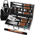 Stainless Steel BBQ Grill Accessories Tools Set 26pcs
