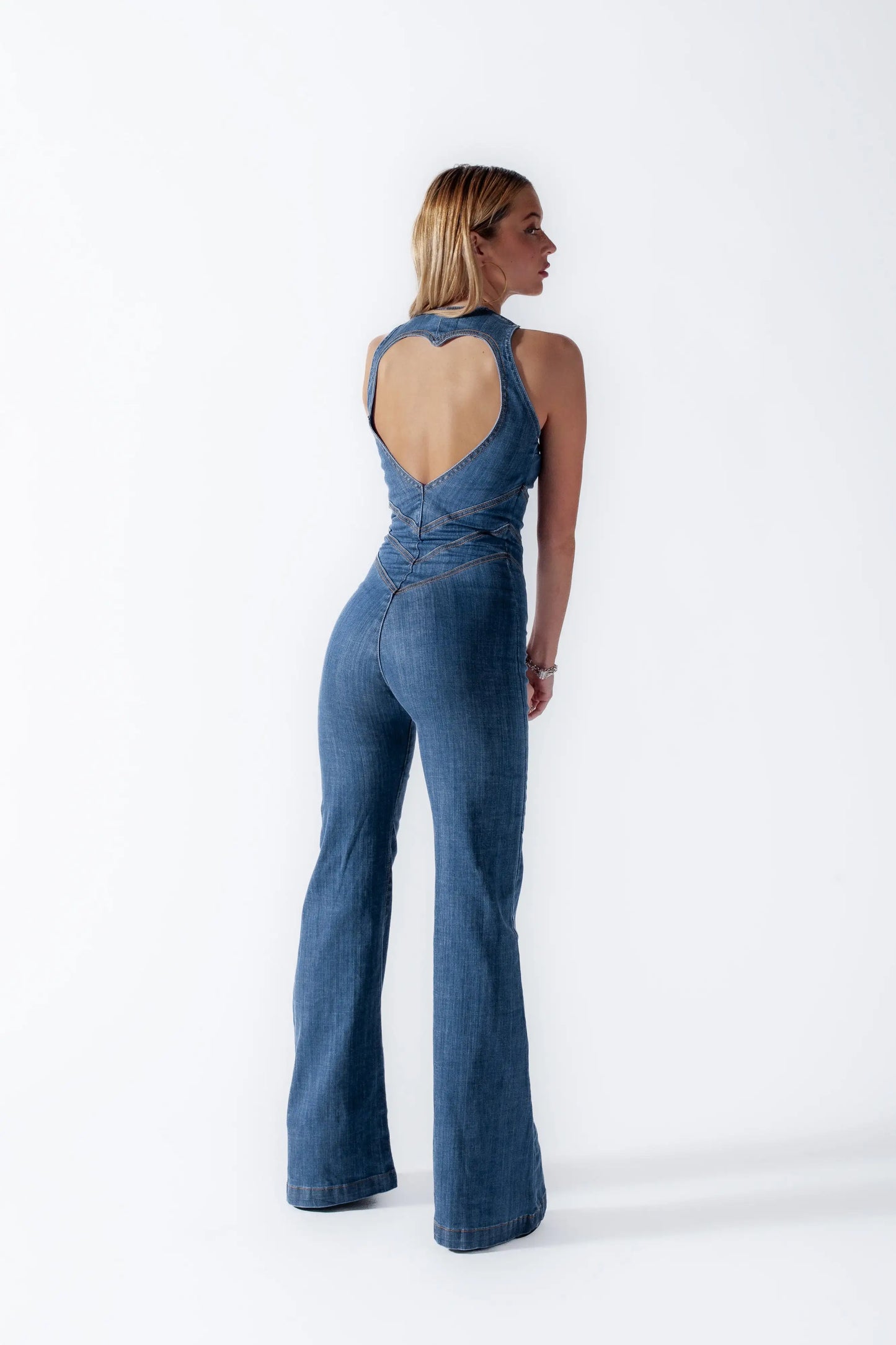 Backless Heart Jumpsuit - Eloy Royal