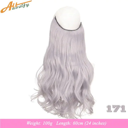 Synthetic No Clip Artificial Hair - Eloy Royal