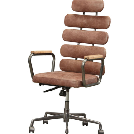 Calan Vintage Whiskey Top Grain Leather Office Chair