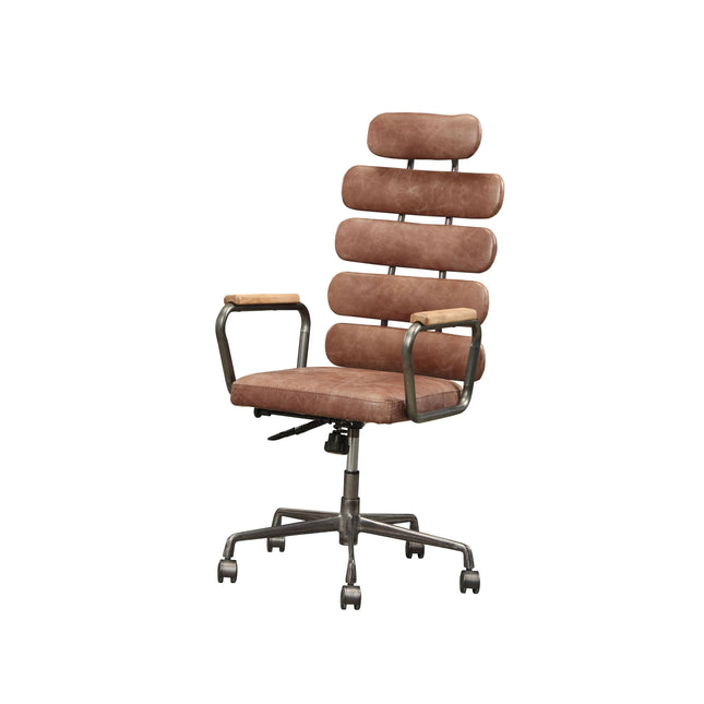 Calan Vintage Whiskey Top Grain Leather Office Chair